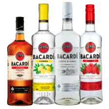 Alle Bacardi rum